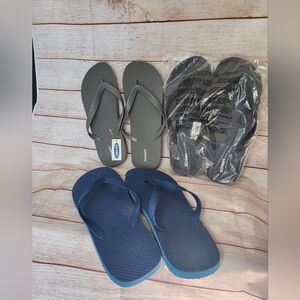 Set of 3 Old  Navy Flip Flops